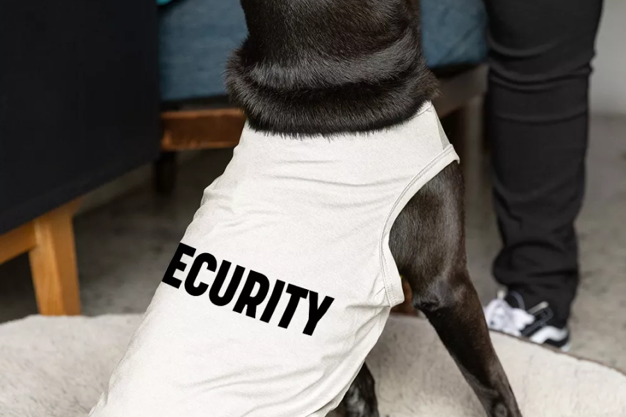 Stylish Security Dog Shirt